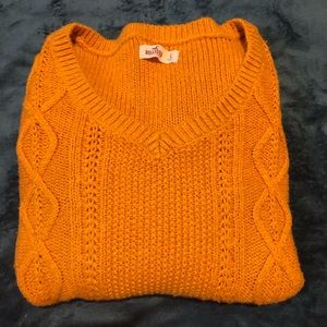 Mustard Hollister Sweater